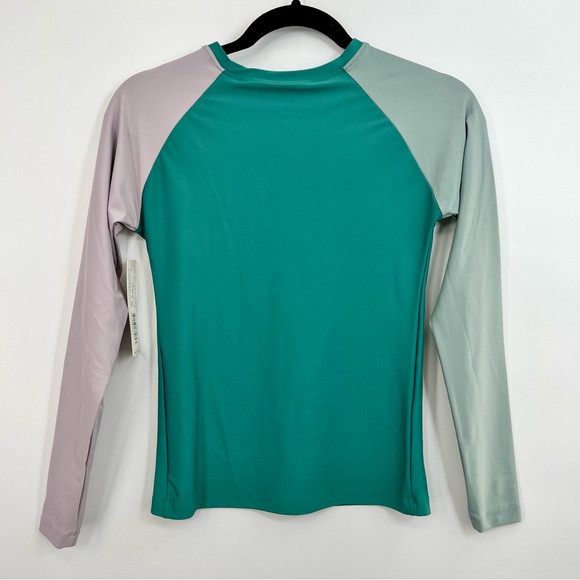 NWT Seea Doheny Rashguard Forest Green Shirt Top Swim Surf Long Sleeve Small - Picture 5 of 8